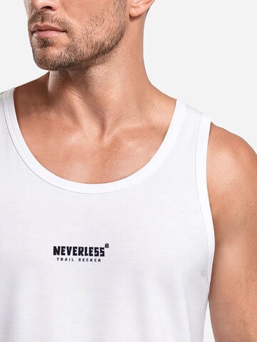 Neverless Shirt 'Trail Seeker'‌ in Weiß