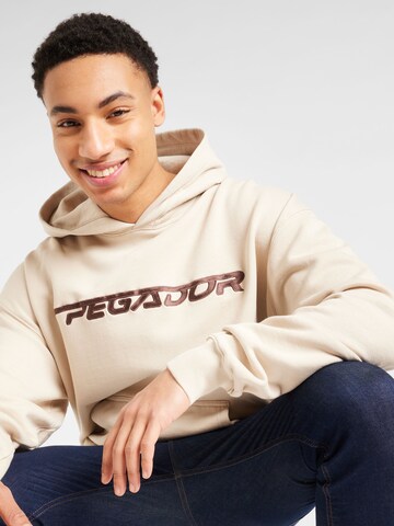 Pegador Sweatshirt 'MANOR' i beige