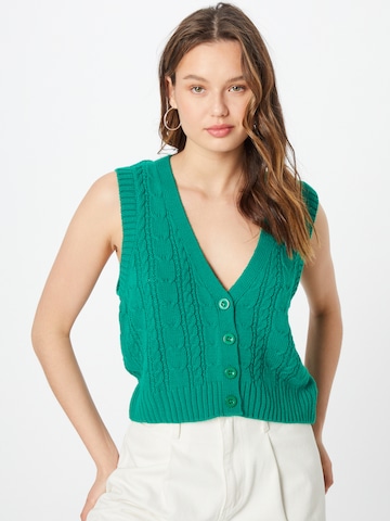 Koton Knitted Vest in Green: front