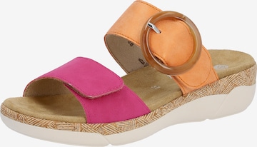 REMONTE Pantolette in Mischfarben: Vorderseite