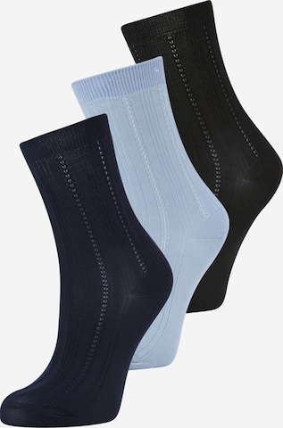 Regular Chaussettes BeckSöndergaard en bleu : devant