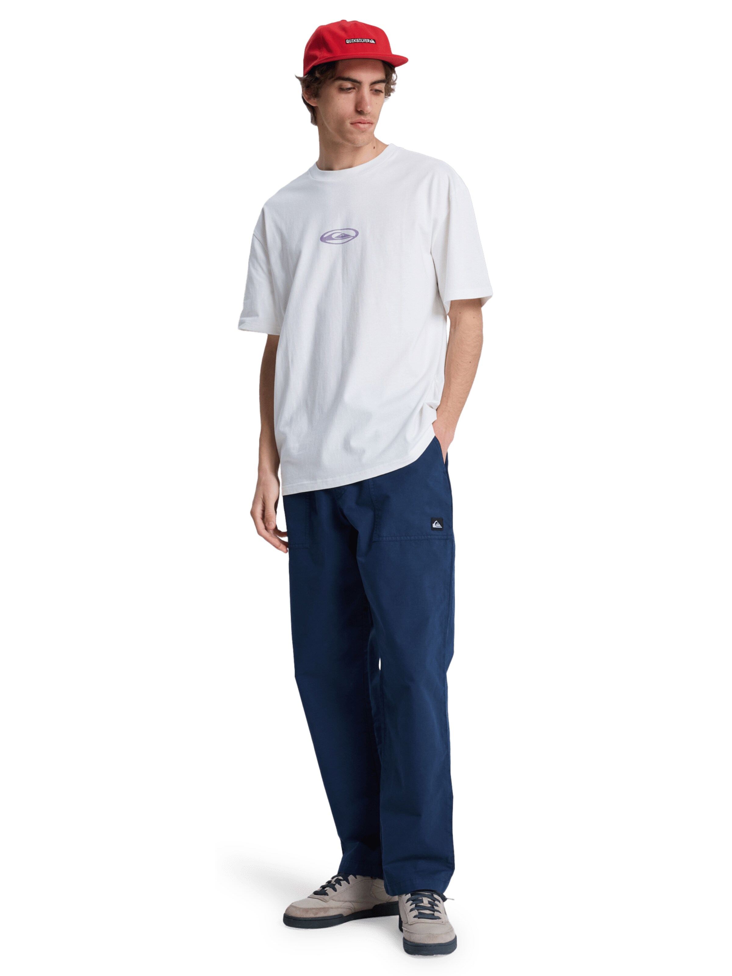 QUIKSILVER T-Shirt in Weiß