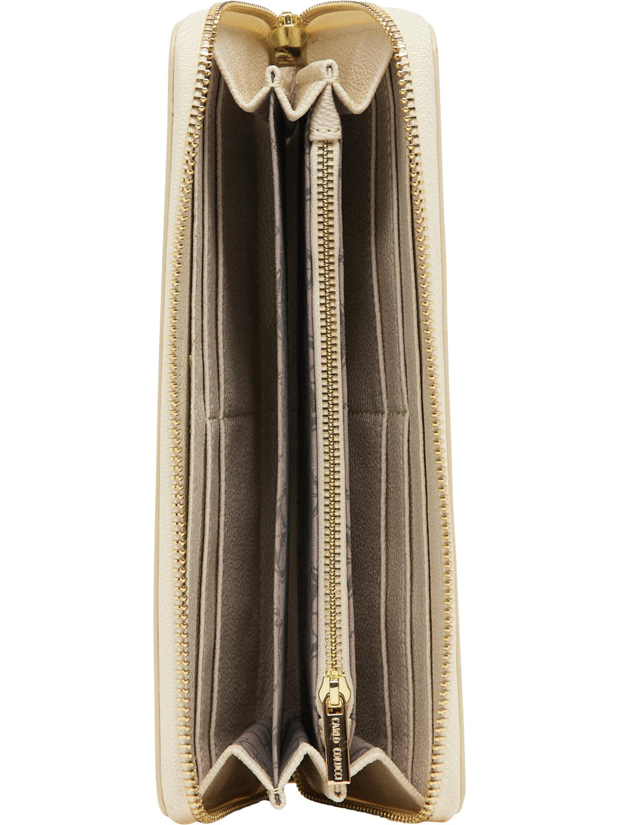 Carlo Colucci Portemonnaie in Beige