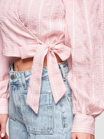 Ombre Bluse‌‌‌‌ in Pink