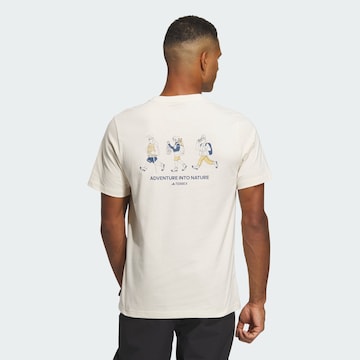 T-Shirt fonctionnel ADIDAS TERREX en blanc