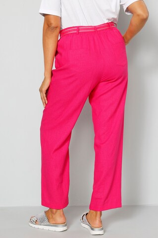 MIAMODA Regular Hose in Pink