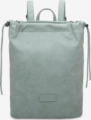 Fritzi aus Preußen Backpack 'Poppi' in Green: front