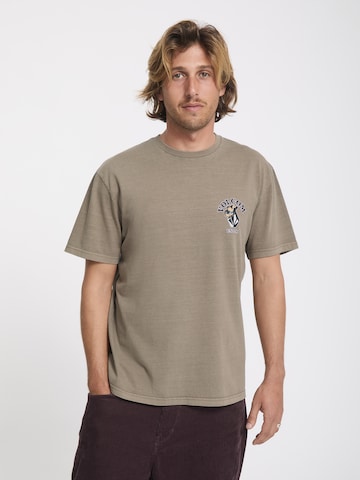 Volcom Футболка 'BAD LUCK' в Коричневый: спереди