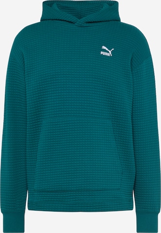 PUMASweater majica - zelena boja: prednji dio