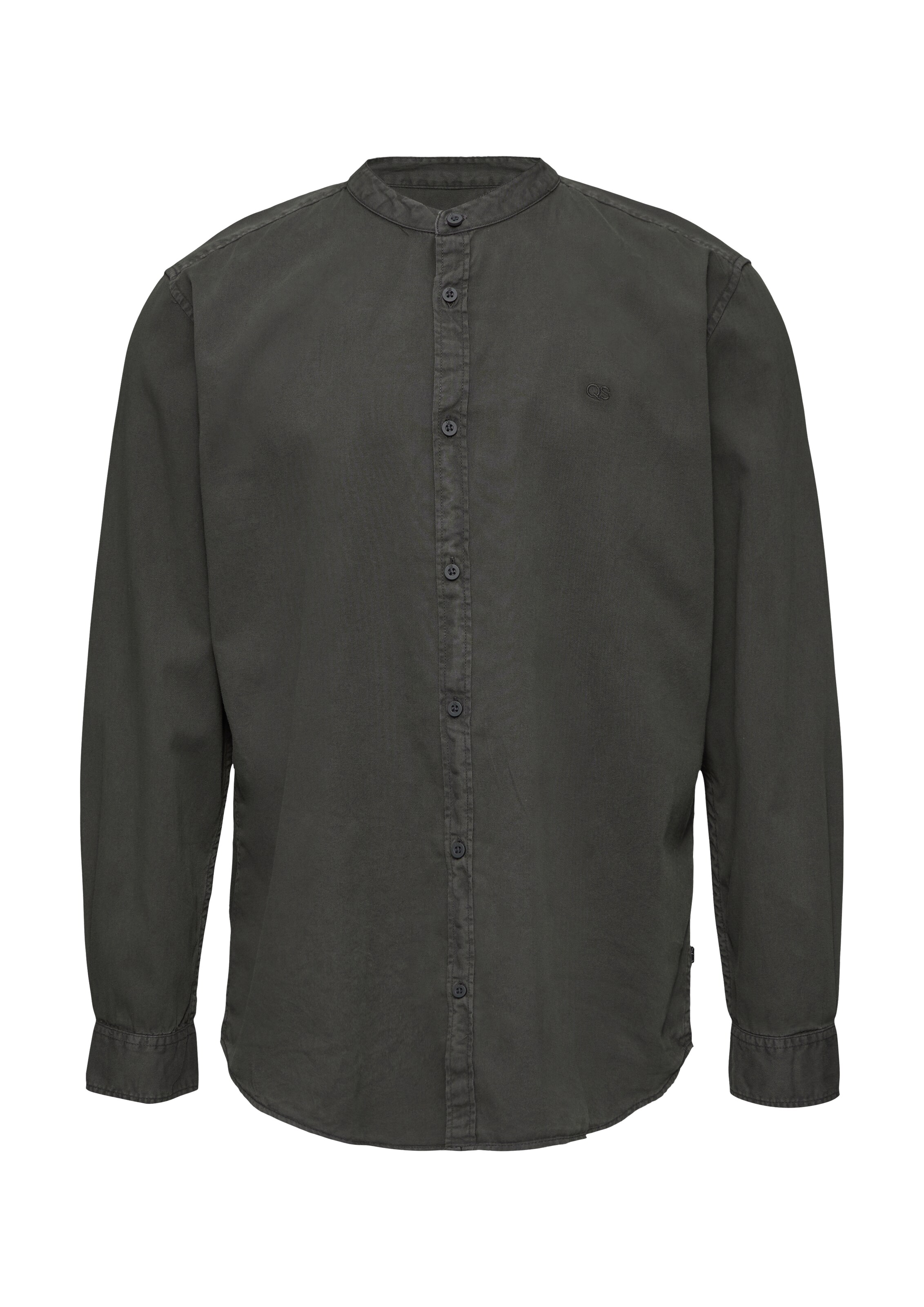 QS Hemd in Grau: Vorderseite
