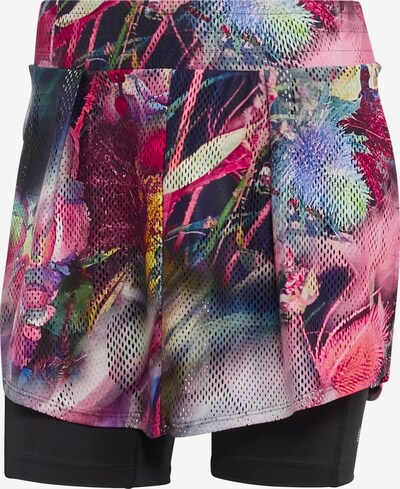 Sportinio stiliaus sijonas iš ADIDAS PERFORMANCE, spalva – šviesiai mėlyna / šviesiai žalia / rožinė / juoda, Prekių apžvalga