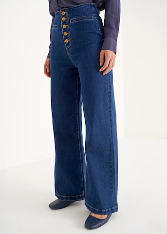 Camomilla Wide leg Jeans 'DANNIE' in Blue: front