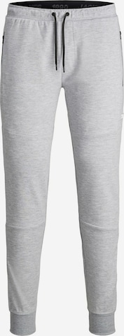 Pantalon 'Will Air' Jack & Jones Plus en gris : devant