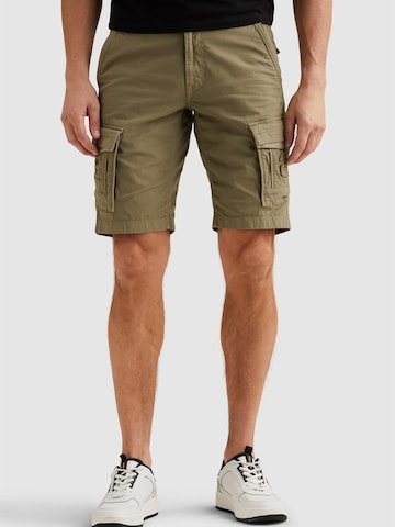 Regular Pantalon 'PME LEGEND - Rotor regular fit cargo shorts' PME Legend en vert : devant