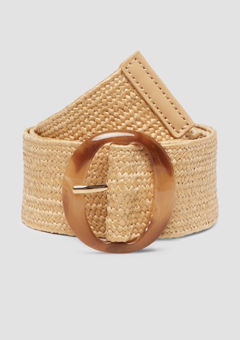 s.Oliver Gürtel in Beige: Vorderseite