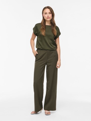 Wide Leg Pantalon 'VARONE' VILA en vert