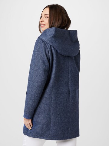 ONLY Carmakoma Between-Seasons Coat 'Sedona' in Blue