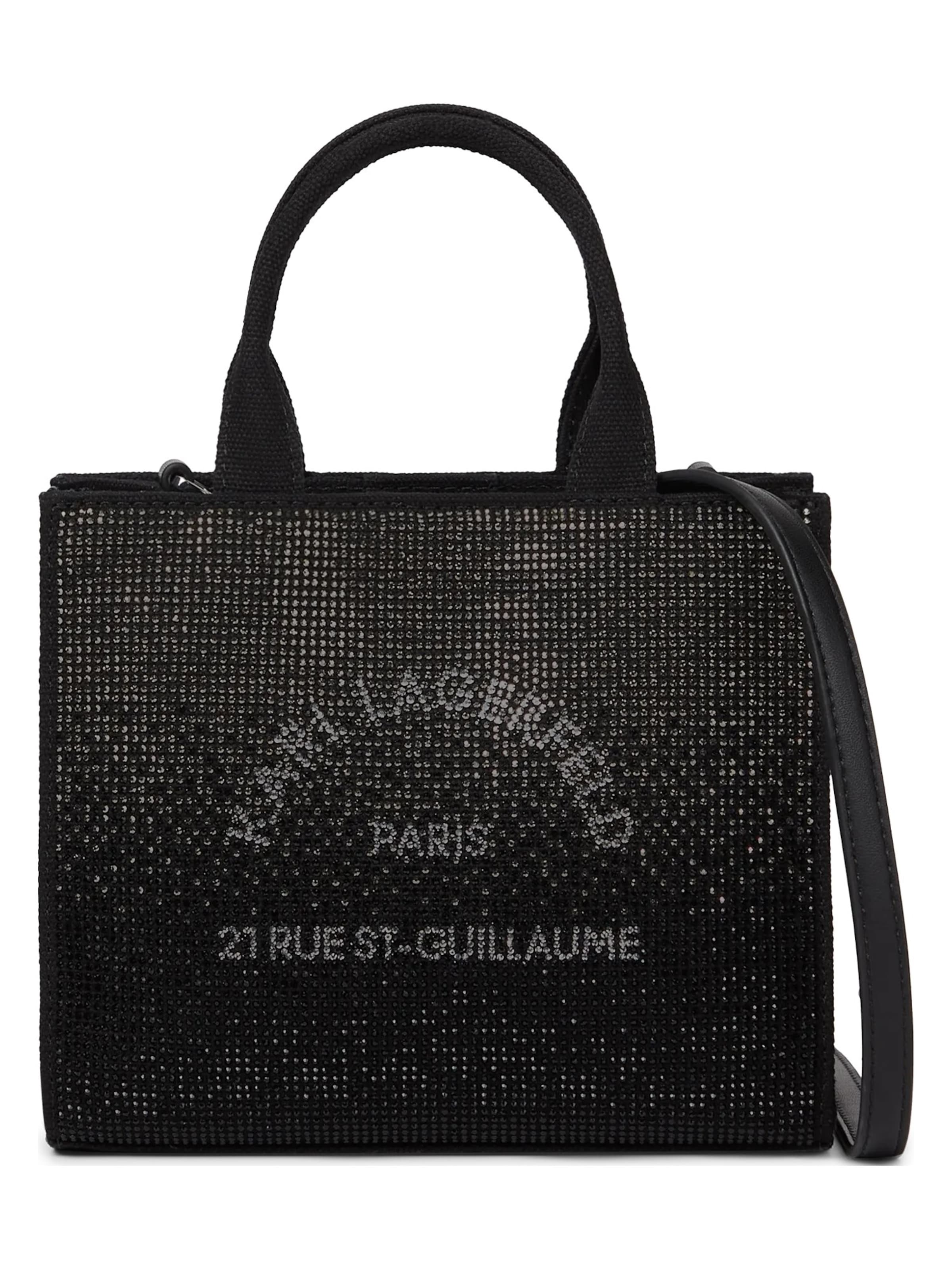Karl Lagerfeld "Чанта тип ""Shopper""" в сиво: отпред