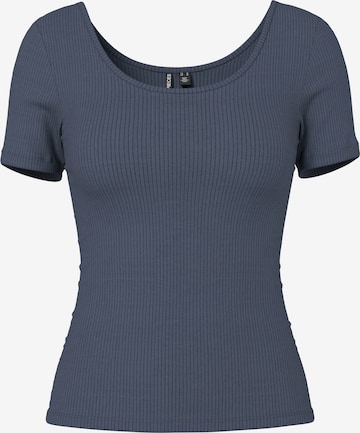 Tricou 'PCKITTE' de la PIECES pe albastru: față