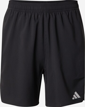 ADIDAS PERFORMANCE Regular Workout Pants 'Hiit' in Black: front