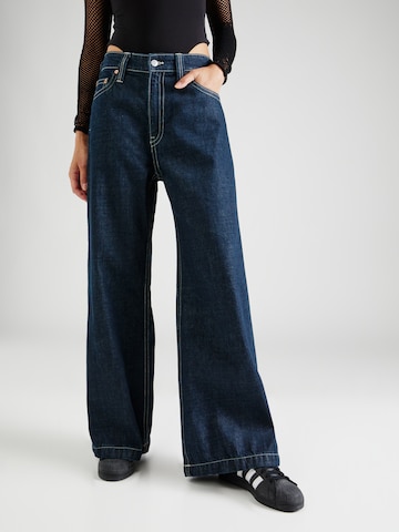 WEEKDAY Wide leg Jeans 'Duchess' in Blauw: voorkant