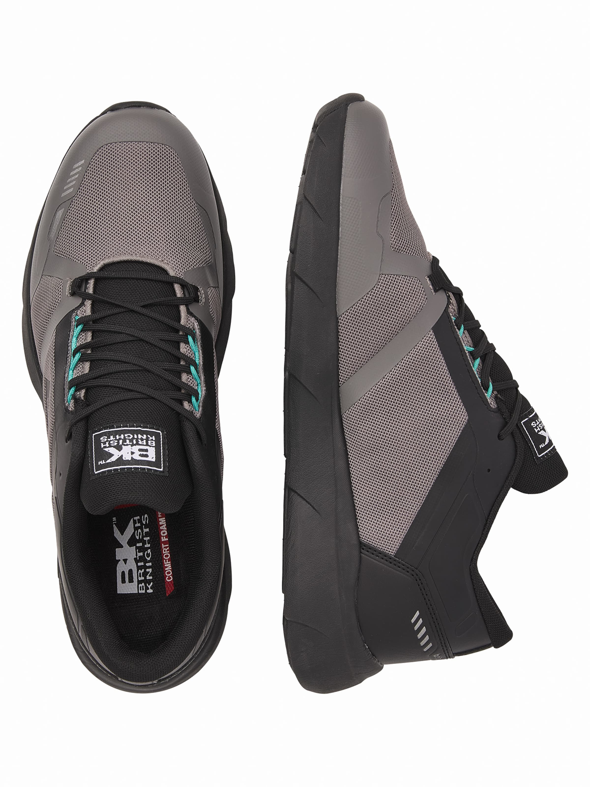 Sneaker bassa 'LUXON' di BRITISH KNIGHTS in grigio: superiore