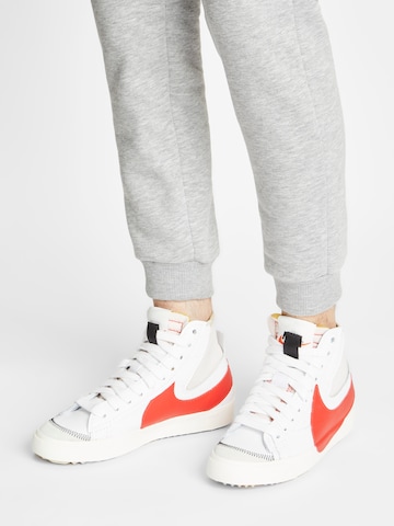 Sneaker alta 'BLAZER MID 77 JUMBO' di Nike Sportswear in bianco: frontale