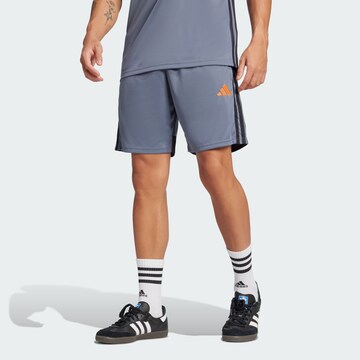 ADIDAS PERFORMANCE Regular Sportbroek 'Tiro 25 Essentials' in Grijs: voorkant