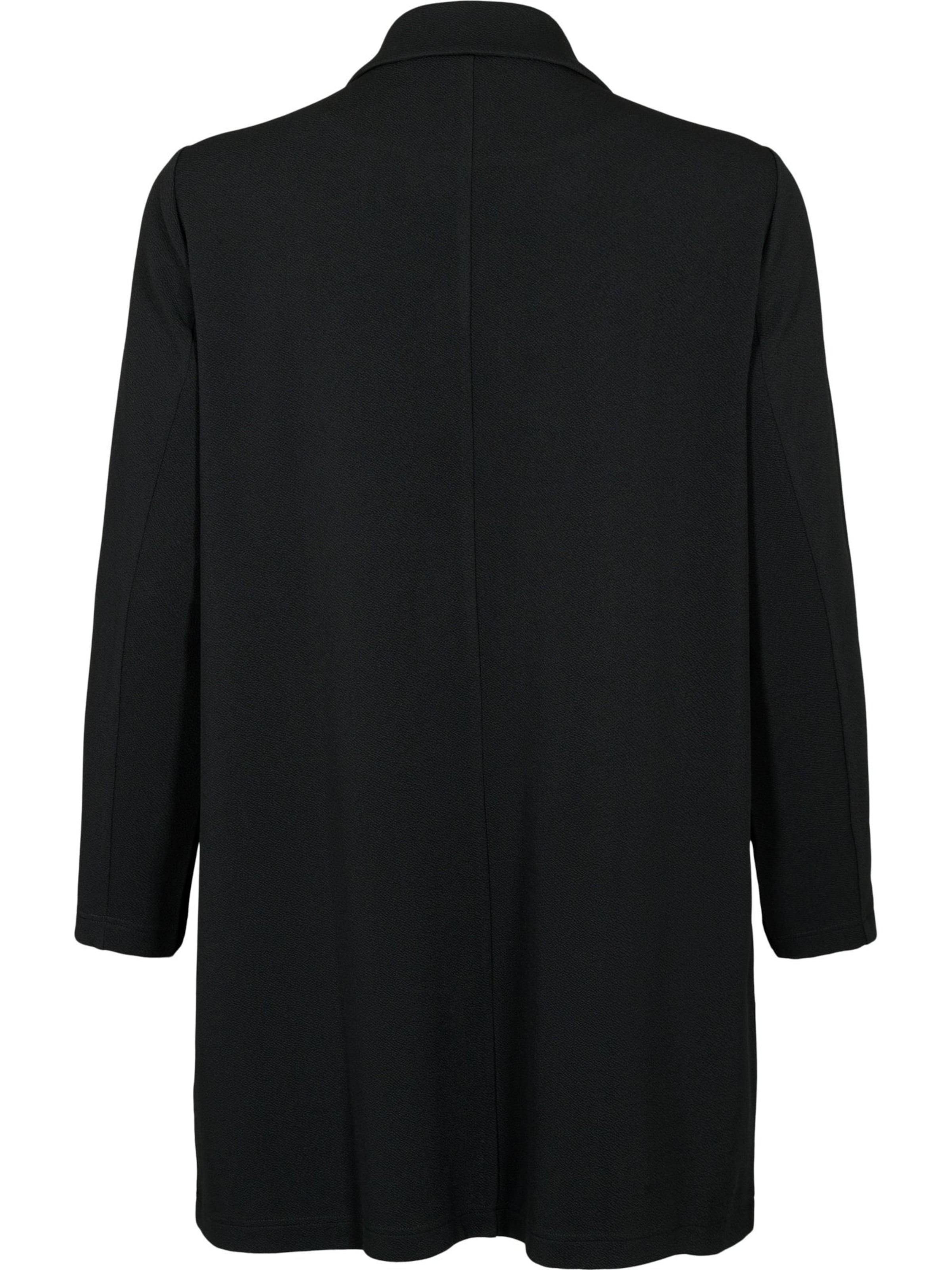 Blazer 'Filding' di Flash by Zizzi in nero