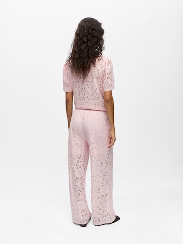 OBJECT - Pierna ancha Pantalón 'OBJBianca' en lila