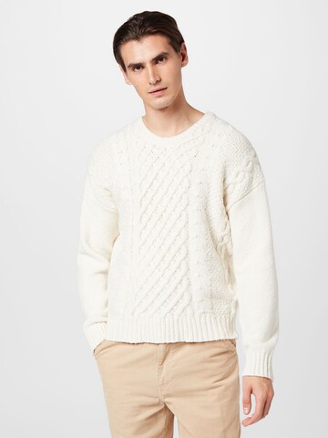 Hailys Men Sweater 'Jaxson' in Beige: front