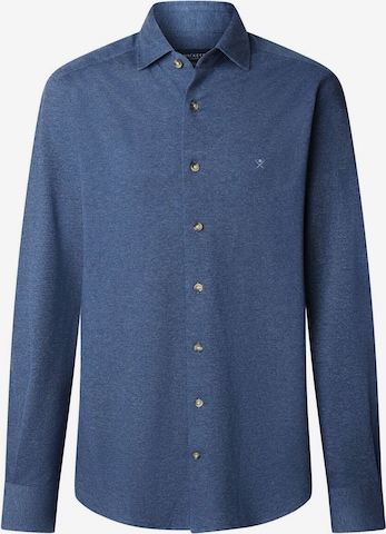 Hackett London Slim Fit Hemd in Blau: Vorderseite