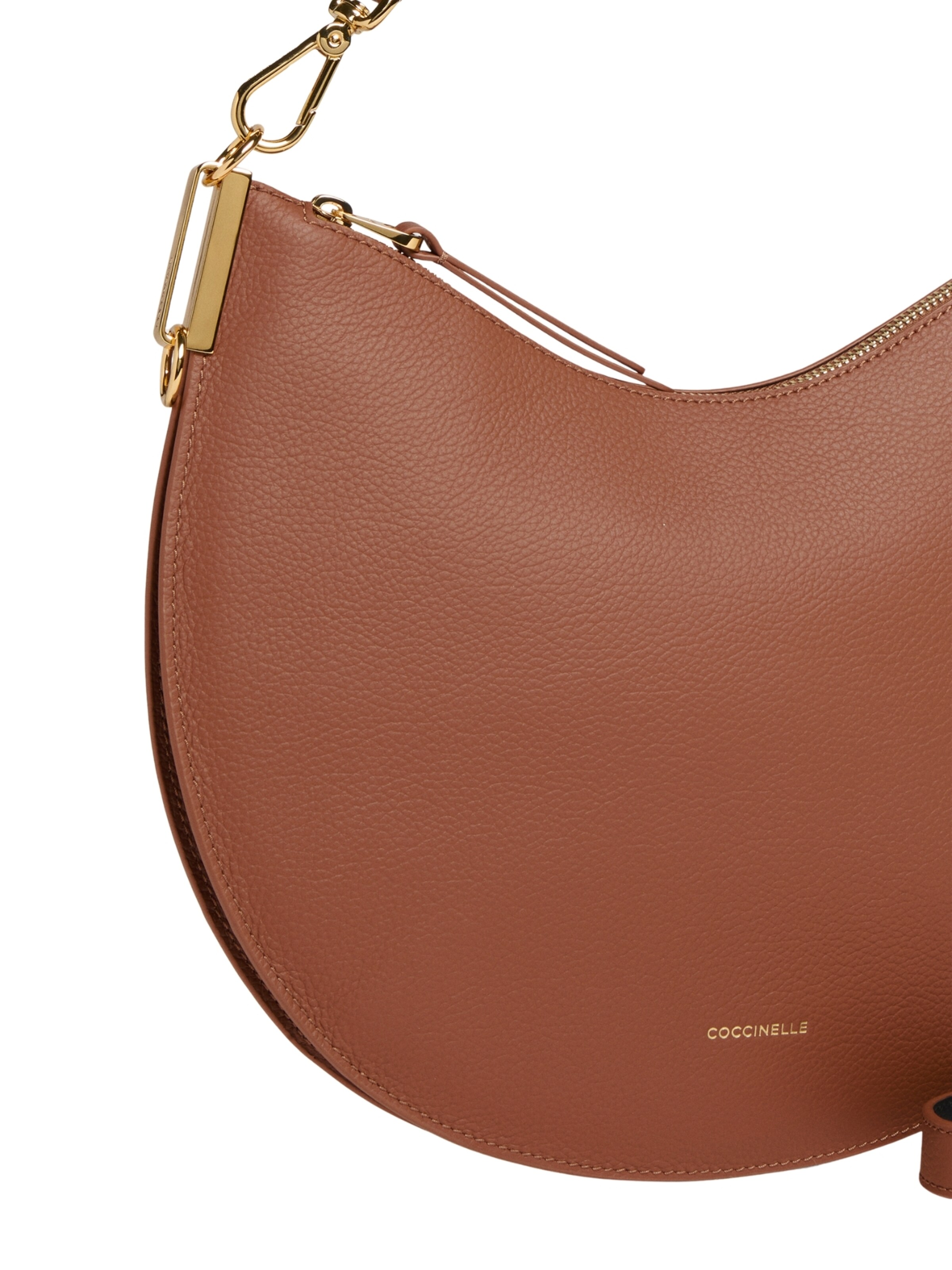 Coccinelle Handtas 'COCCINELLE SUNUP M' in Bruin