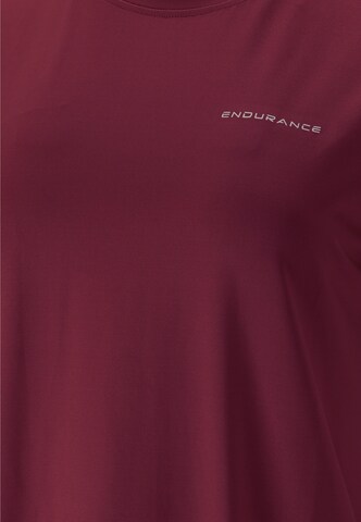 ENDURANCE Functioneel shirt 'Yonan' in Rood