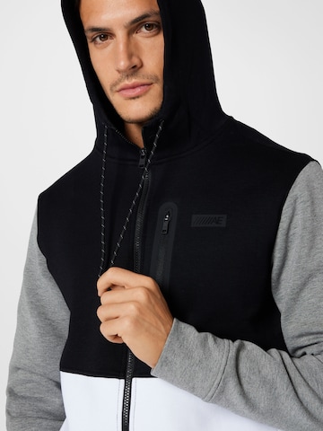 American Eagle Zip-Up Hoodie in Black