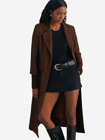 Manteau d’hiver 'Mäntel' Dilvin en marron