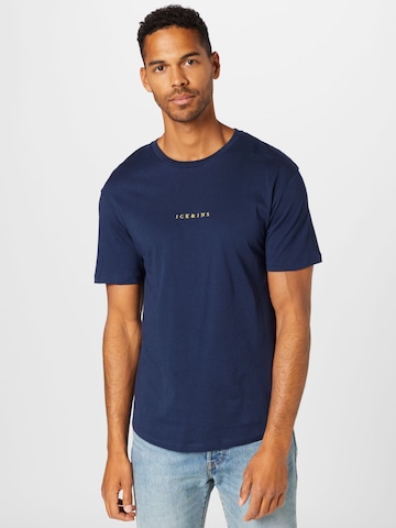 JACK & JONES T-Shirt 'NEW STATE' in Blau: predná strana