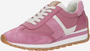 Sneaker bassa 'DANI' di Lauren Ralph Lauren in rosa: frontale