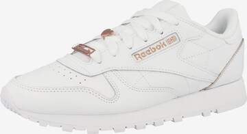 Reebok Ниски маратонки в бяло: отпред