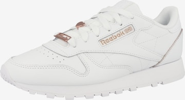 Sneaker bassa di Reebok in bianco: frontale