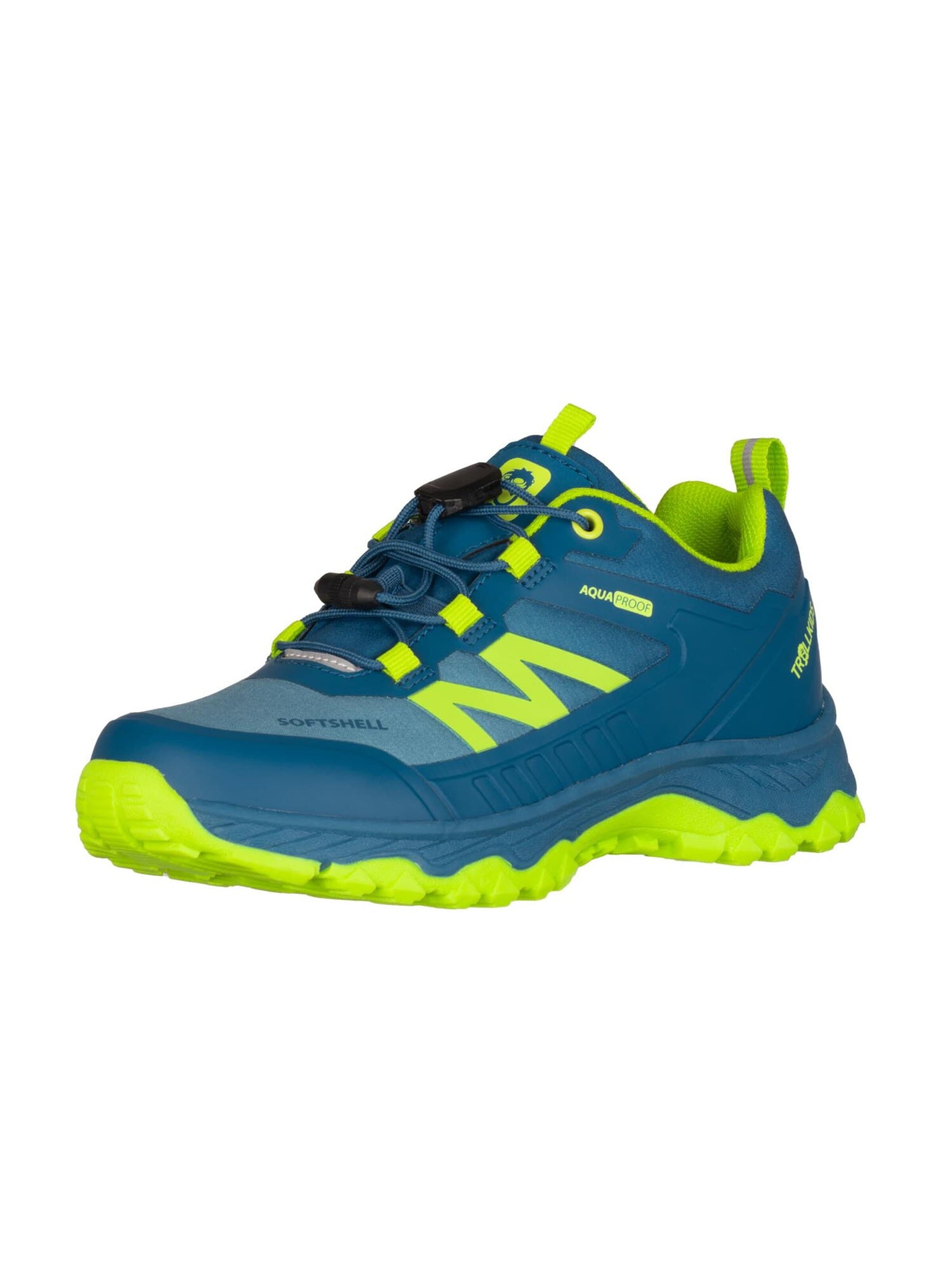 TROLLKIDS Flats in Green: front