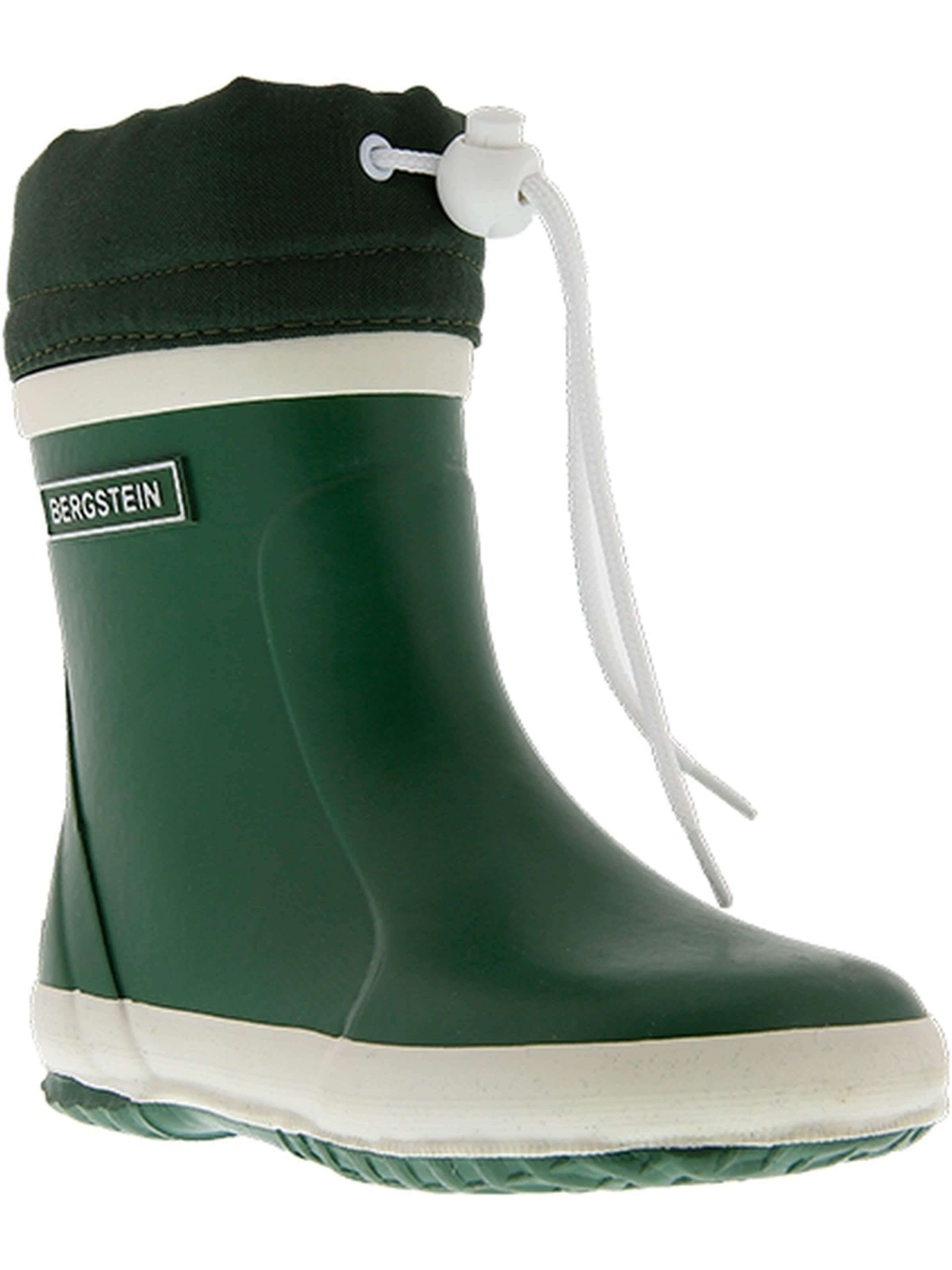 BERGSTEIN Boots 'Bergstein Winterboot Forest Kautschuk' in Green: front