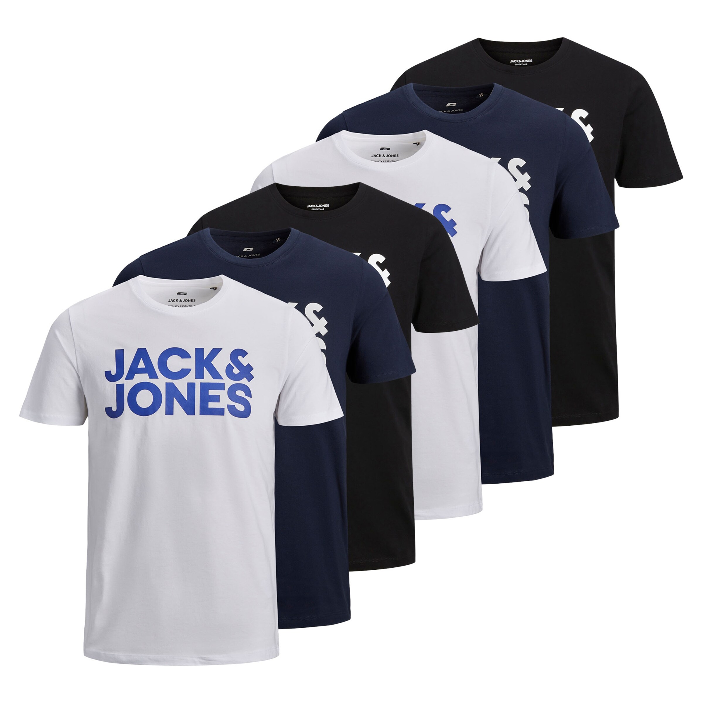 Maglietta di JACK & JONES in blu: frontale