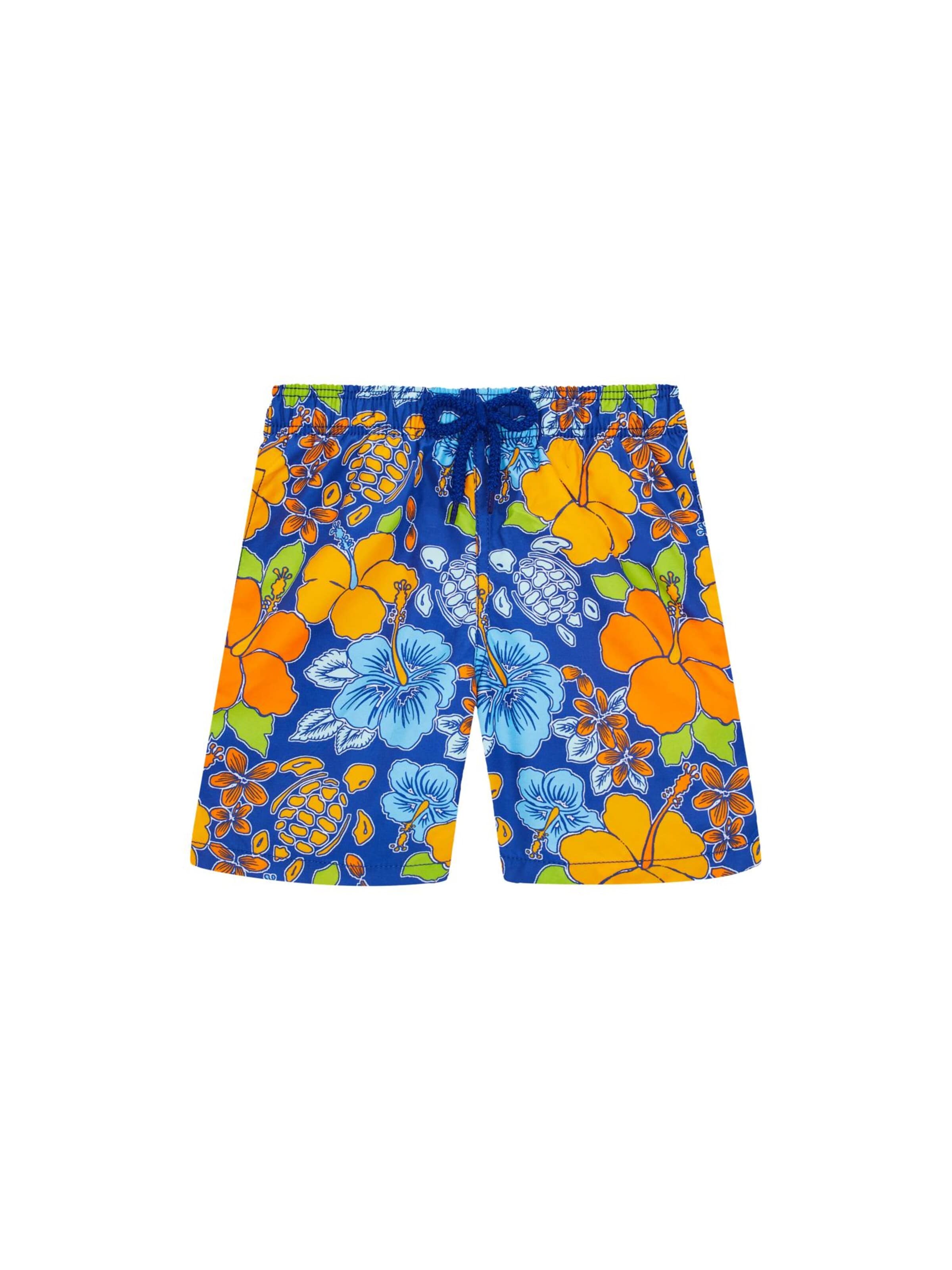 Shorts de bain Vilebrequin en bleu : devant