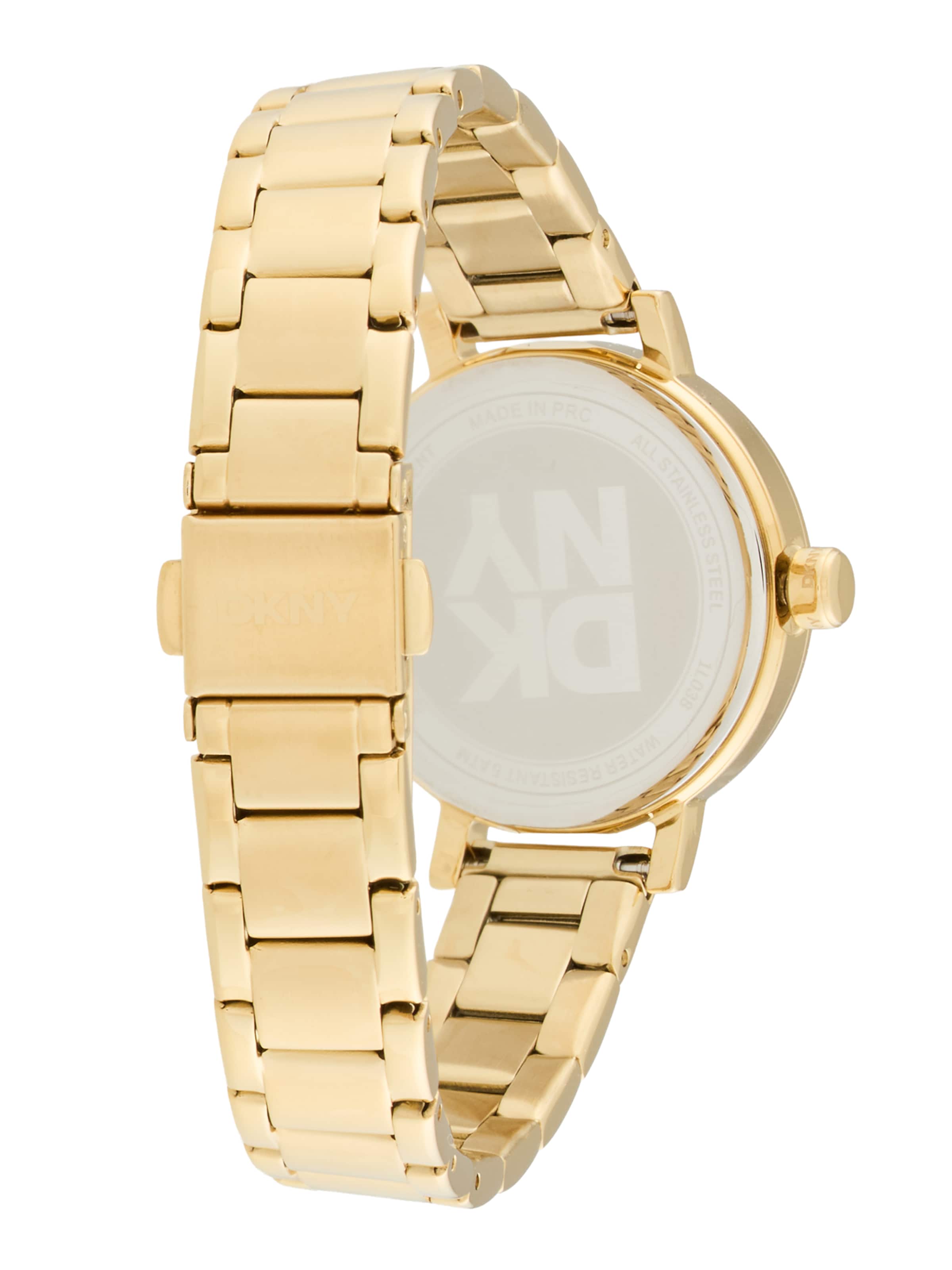 auksinė DKNY Analoginis (įprasto dizaino) laikrodis 'Soho Glitz'