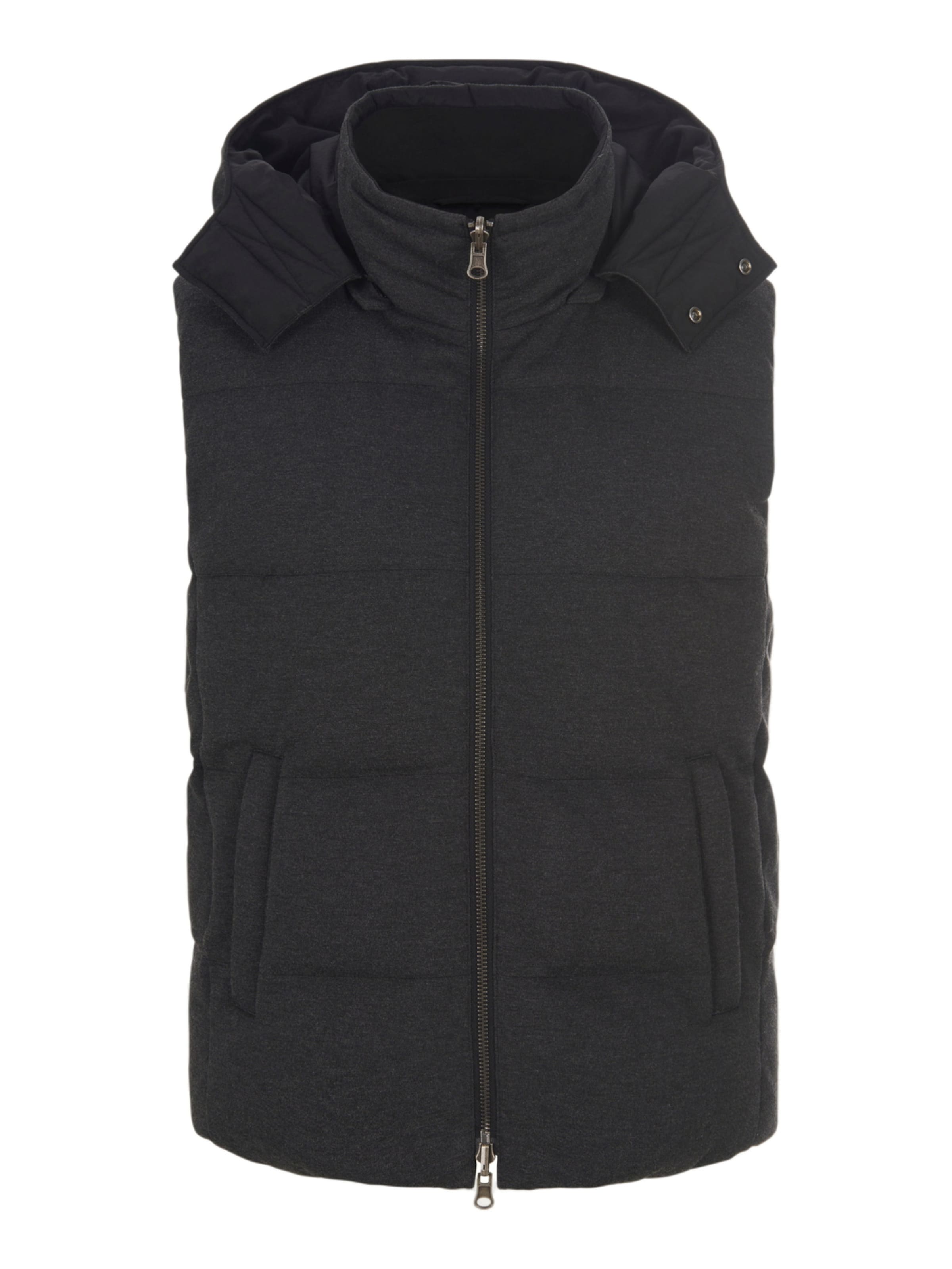 MADELEINE Bodywarmer in Zwart: voorkant