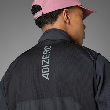 ADIDAS PERFORMANCE Sports vest 'Adizero' in Black
