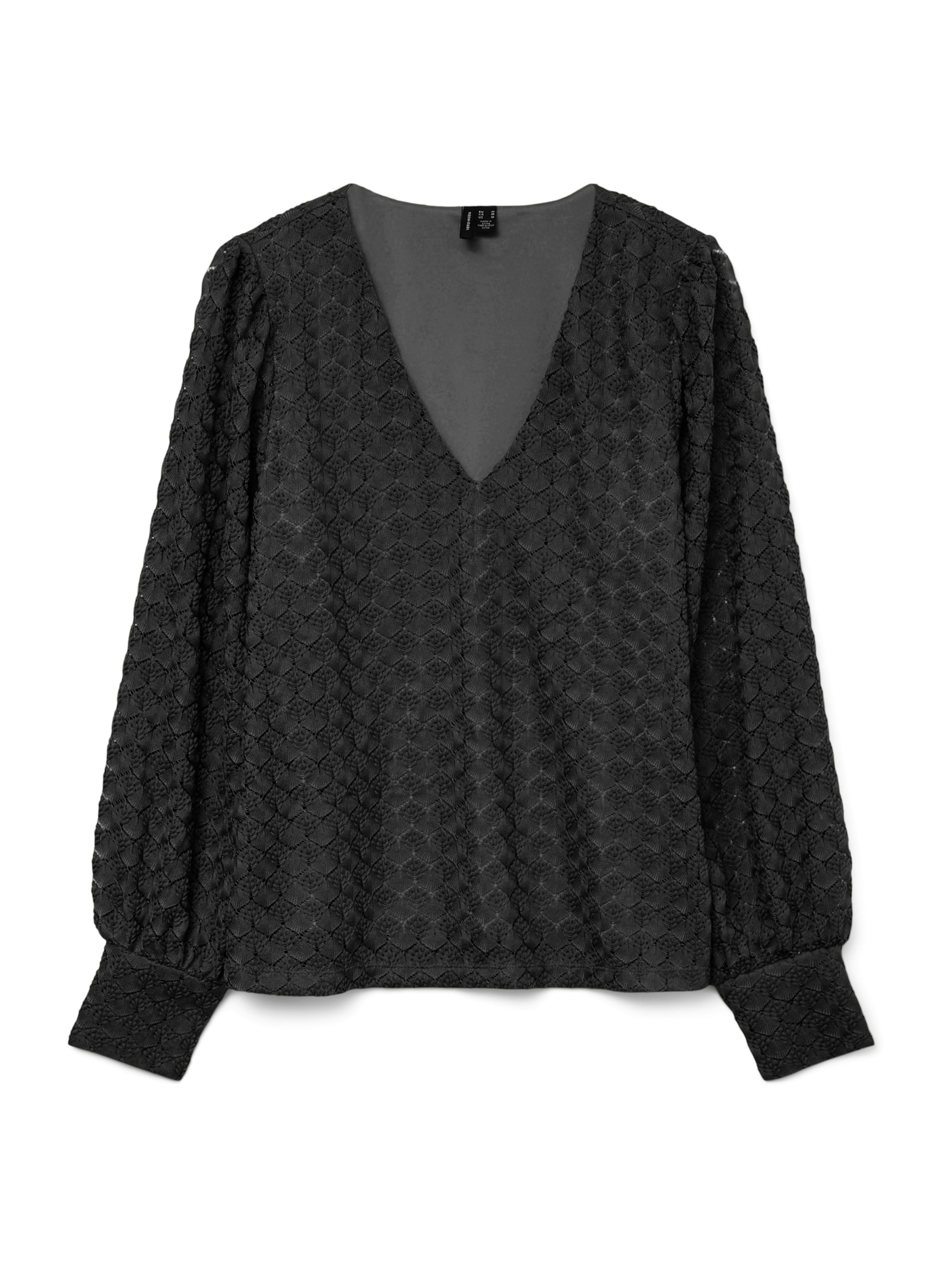 Camicia da donna &#x27;VMBECCA&#x27; di VERO MODA in nero: frontale