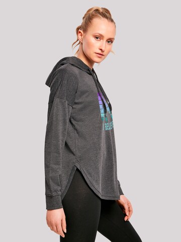 F4NT4STIC Sweatshirt 'I Believe Ufo Alien Raumschiff Retro' in Grijs