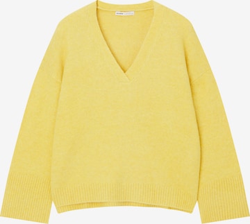 Pull&Bear Pullover i gul: forside